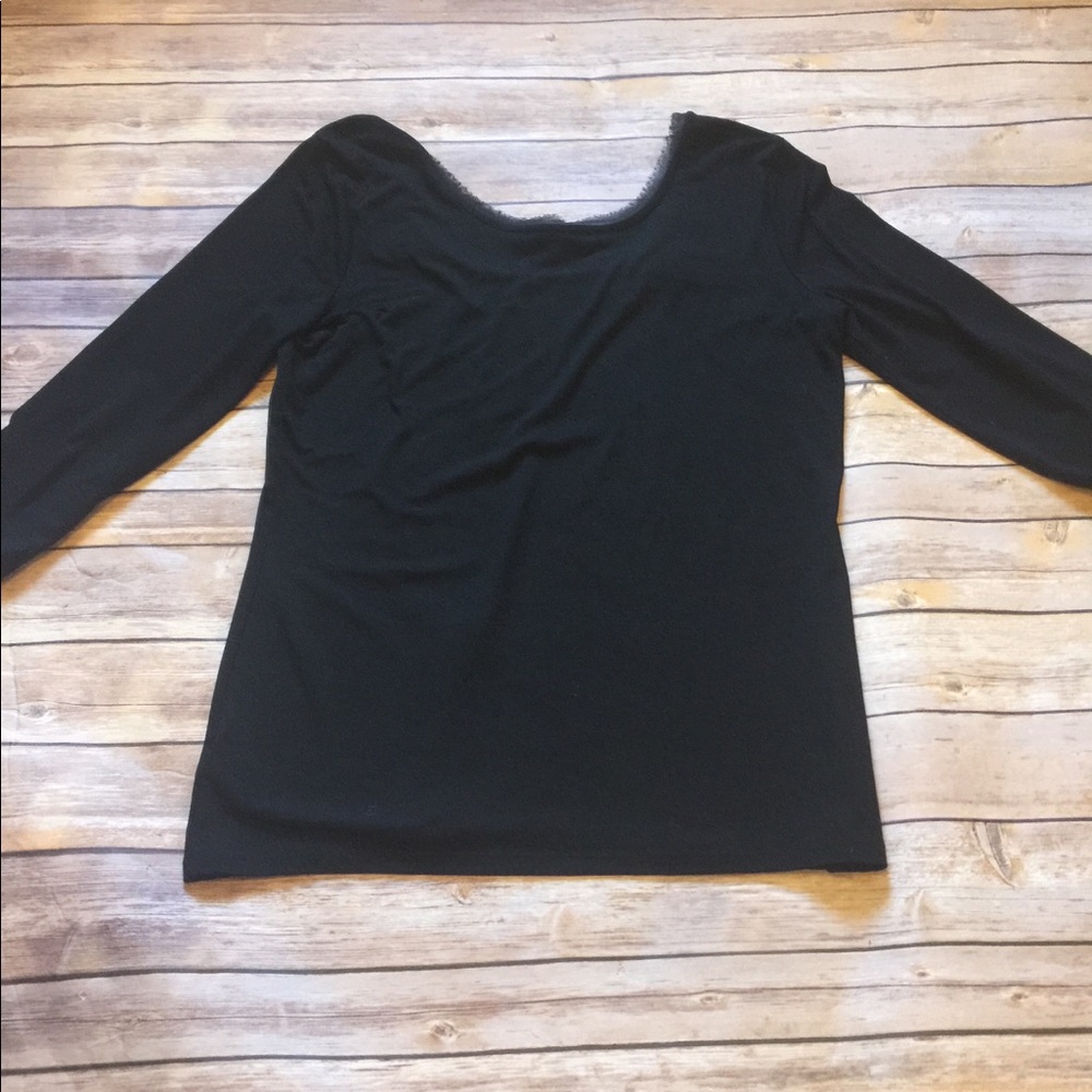 WHBM black top - Picture 4 of 5